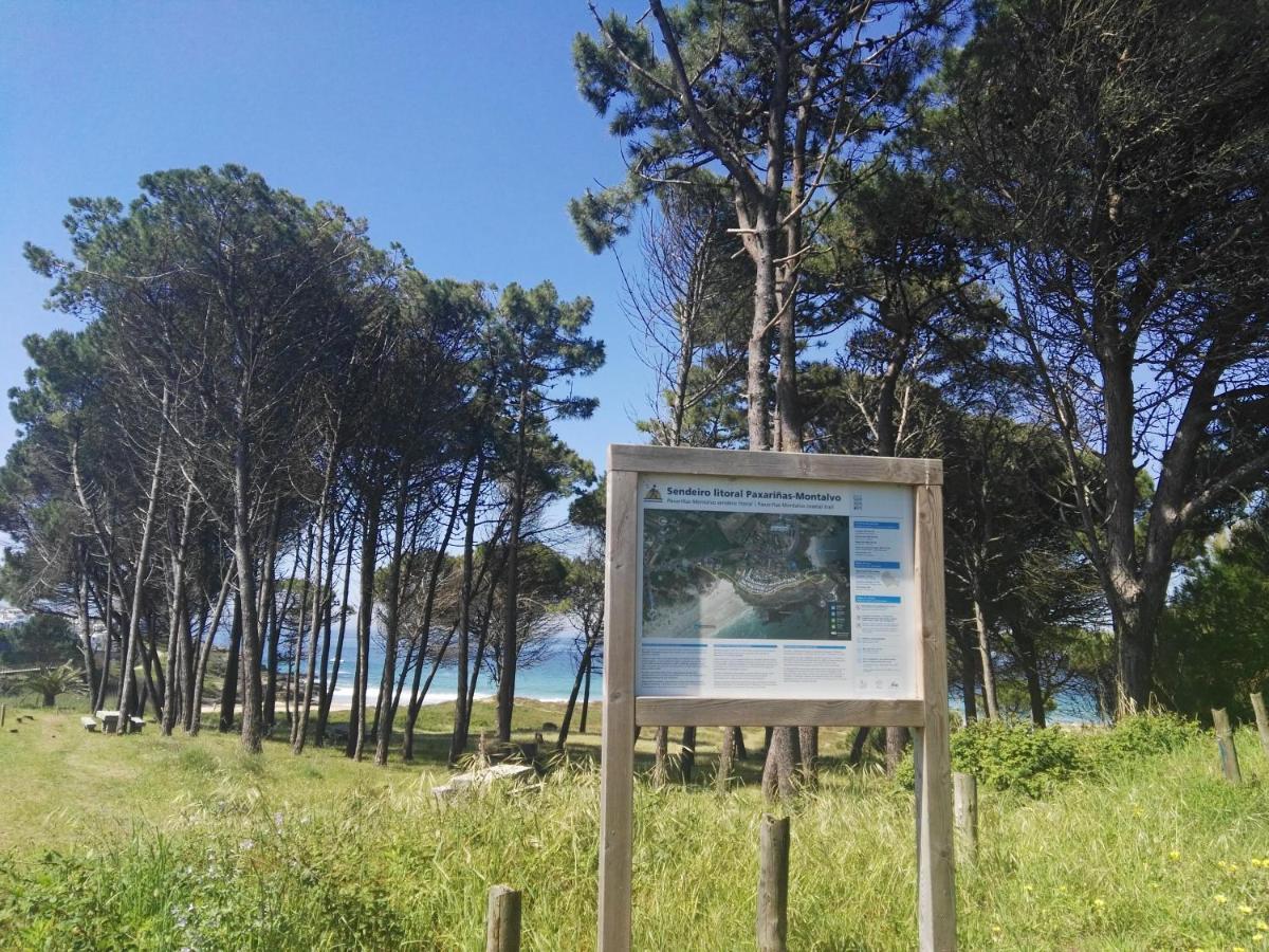 Aticos Con Terraza Vistas Urbanos 100 Playa Lägenhet Sanxenxo Exteriör bild