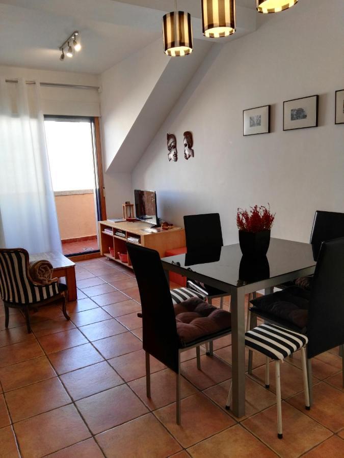 Aticos Con Terraza Vistas Urbanos 100 Playa Lägenhet Sanxenxo Exteriör bild